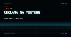 Grafika notatnika: reklama na YouTube